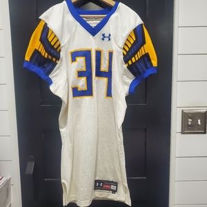 Delaware Jetstream under armour football jersey